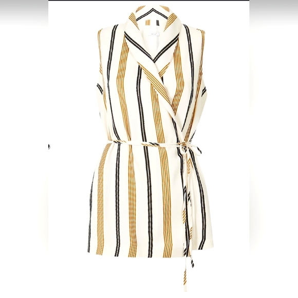 Per Una Tops - Ex Per Una M&S  wrap sleeveless blouse top Size 20 NWOT